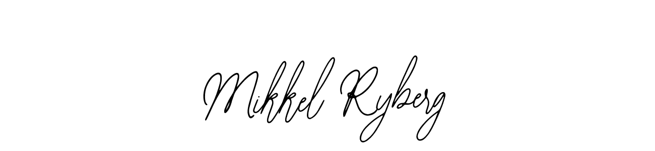 Use a signature maker to create a handwritten signature online. With this signature software, you can design (Bearetta-2O07w) your own signature for name Mikkel Ryberg. Mikkel Ryberg signature style 12 images and pictures png