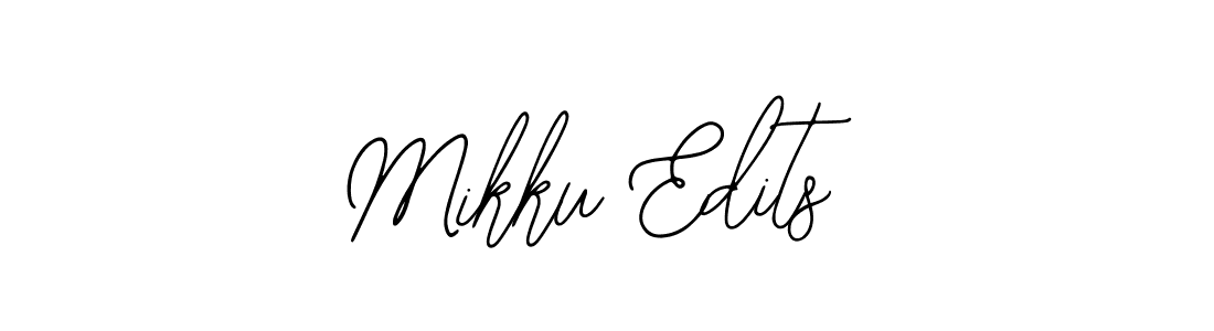 Use a signature maker to create a handwritten signature online. With this signature software, you can design (Bearetta-2O07w) your own signature for name Mikku Edits. Mikku Edits signature style 12 images and pictures png