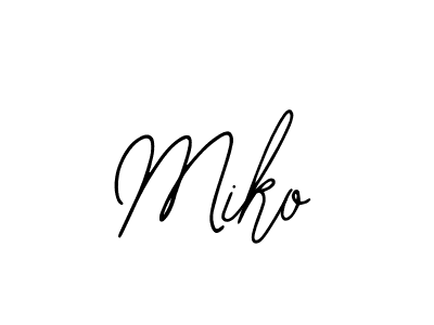 How to make Miko signature? Bearetta-2O07w is a professional autograph style. Create handwritten signature for Miko name. Miko signature style 12 images and pictures png