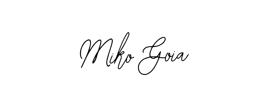How to Draw Miko Goia signature style? Bearetta-2O07w is a latest design signature styles for name Miko Goia. Miko Goia signature style 12 images and pictures png