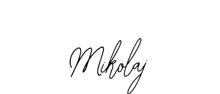 The best way (Bearetta-2O07w) to make a short signature is to pick only two or three words in your name. The name Mikolaj include a total of six letters. For converting this name. Mikolaj signature style 12 images and pictures png