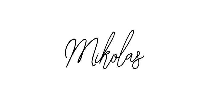 if you are searching for the best signature style for your name Mikolas. so please give up your signature search. here we have designed multiple signature styles  using Bearetta-2O07w. Mikolas signature style 12 images and pictures png