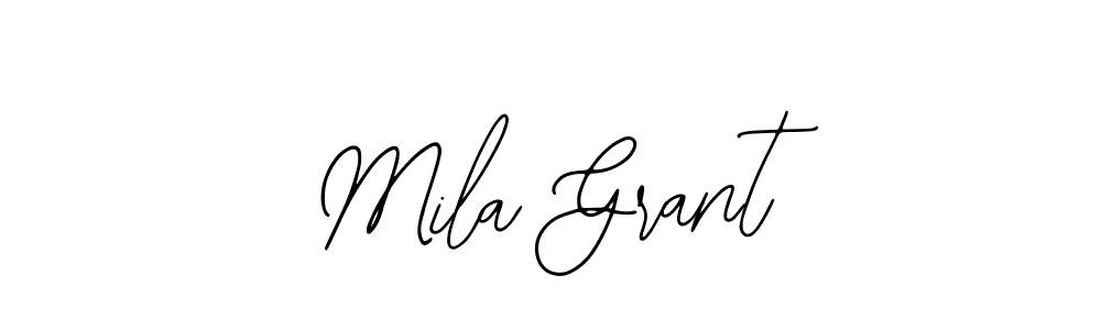How to Draw Mila Grant signature style? Bearetta-2O07w is a latest design signature styles for name Mila Grant. Mila Grant signature style 12 images and pictures png