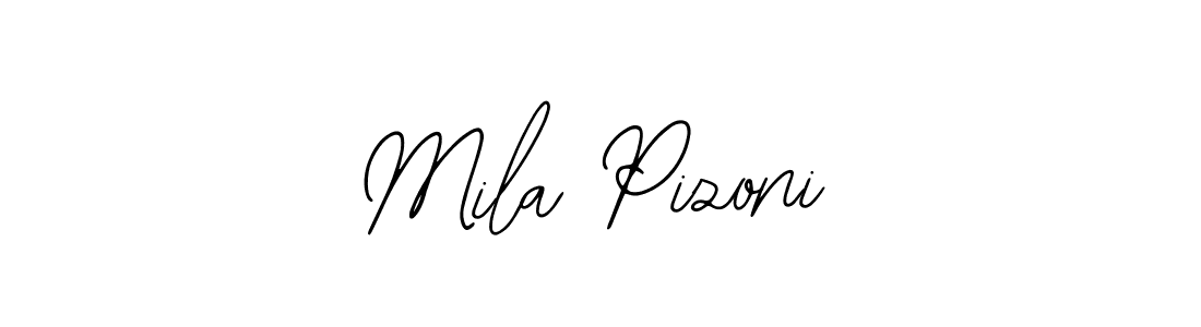 Also we have Mila Pizoni name is the best signature style. Create professional handwritten signature collection using Bearetta-2O07w autograph style. Mila Pizoni signature style 12 images and pictures png