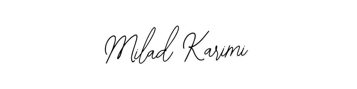 Design your own signature with our free online signature maker. With this signature software, you can create a handwritten (Bearetta-2O07w) signature for name Milad Karimi. Milad Karimi signature style 12 images and pictures png