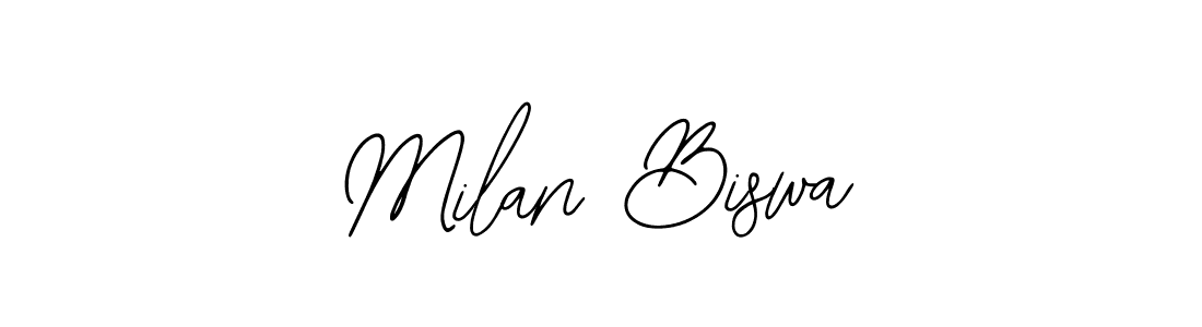 Once you've used our free online signature maker to create your best signature Bearetta-2O07w style, it's time to enjoy all of the benefits that Milan Biswa name signing documents. Milan Biswa signature style 12 images and pictures png