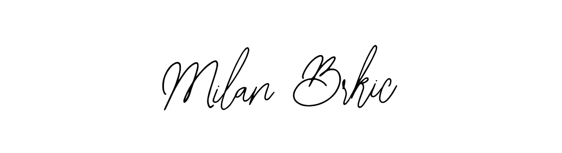 Make a short Milan Brkic signature style. Manage your documents anywhere anytime using Bearetta-2O07w. Create and add eSignatures, submit forms, share and send files easily. Milan Brkic signature style 12 images and pictures png