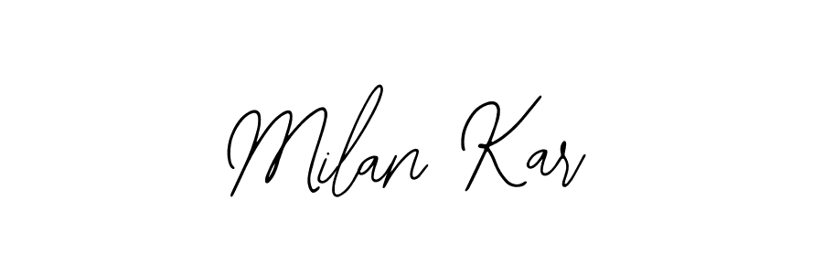 It looks lik you need a new signature style for name Milan Kar. Design unique handwritten (Bearetta-2O07w) signature with our free signature maker in just a few clicks. Milan Kar signature style 12 images and pictures png