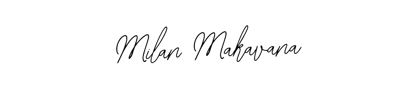 Make a beautiful signature design for name Milan Makavana. Use this online signature maker to create a handwritten signature for free. Milan Makavana signature style 12 images and pictures png