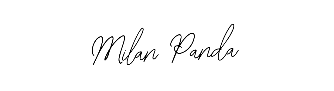 The best way (Bearetta-2O07w) to make a short signature is to pick only two or three words in your name. The name Milan Panda include a total of six letters. For converting this name. Milan Panda signature style 12 images and pictures png