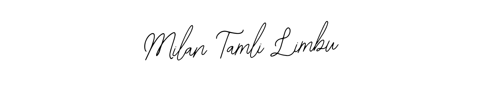 Similarly Bearetta-2O07w is the best handwritten signature design. Signature creator online .You can use it as an online autograph creator for name Milan Tamli Limbu. Milan Tamli Limbu signature style 12 images and pictures png