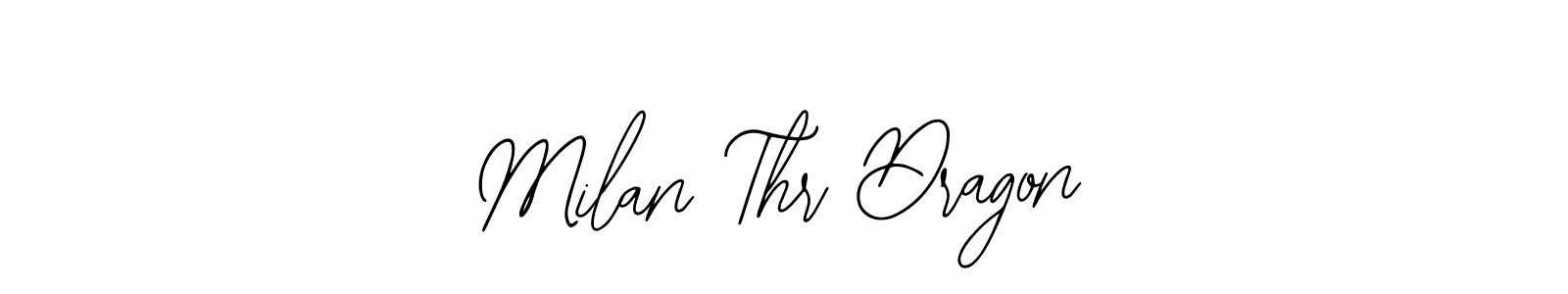 Make a beautiful signature design for name Milan Thr Dragon. Use this online signature maker to create a handwritten signature for free. Milan Thr Dragon signature style 12 images and pictures png