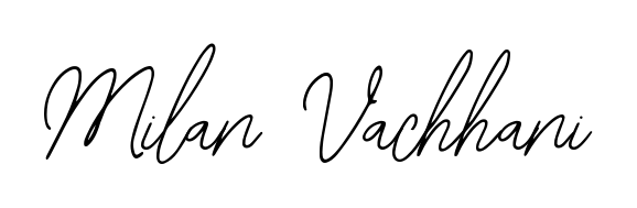 Elevate your brand with a stunning Milan Vachhani eSignature. The Bearetta-2O07w style provides a balanced, flowing aesthetic for everyday signing. Milan Vachhani signature style 12 images and pictures png