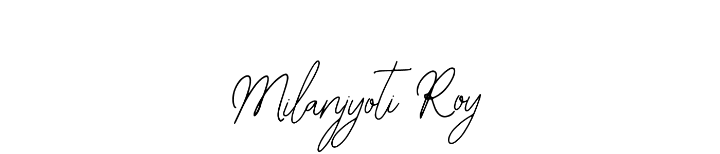 Design your own signature with our free online signature maker. With this signature software, you can create a handwritten (Bearetta-2O07w) signature for name Milanjyoti Roy. Milanjyoti Roy signature style 12 images and pictures png