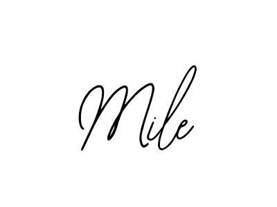 Mile stylish signature style. Best Handwritten Sign (Bearetta-2O07w) for my name. Handwritten Signature Collection Ideas for my name Mile. Mile signature style 12 images and pictures png