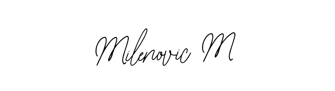 Make a beautiful signature design for name Milenovic M. Use this online signature maker to create a handwritten signature for free. Milenovic M signature style 12 images and pictures png