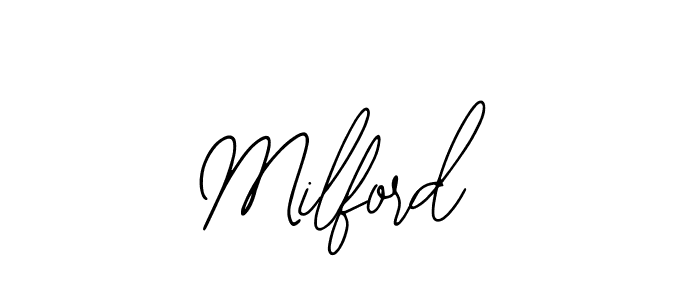 You can use this online signature creator to create a handwritten signature for the name Milford. This is the best online autograph maker. Milford signature style 12 images and pictures png