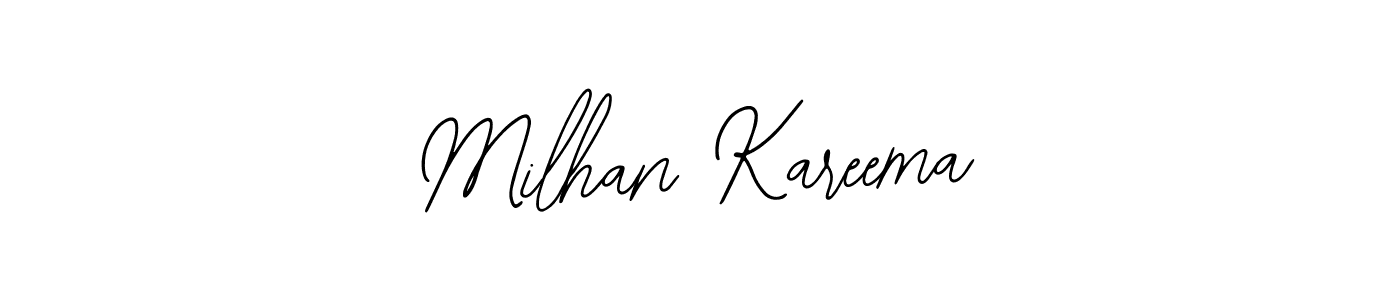 Best and Professional Signature Style for Milhan Kareema. Bearetta-2O07w Best Signature Style Collection. Milhan Kareema signature style 12 images and pictures png