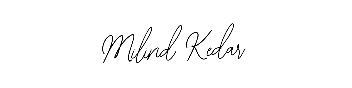 Make a beautiful signature design for name Milind Kedar. With this signature (Bearetta-2O07w) style, you can create a handwritten signature for free. Milind Kedar signature style 12 images and pictures png