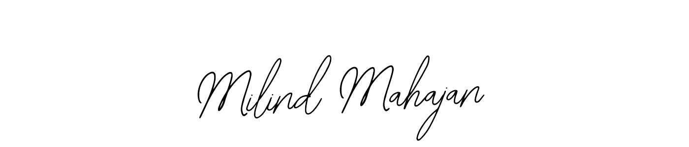 Once you've used our free online signature maker to create your best signature Bearetta-2O07w style, it's time to enjoy all of the benefits that Milind Mahajan name signing documents. Milind Mahajan signature style 12 images and pictures png