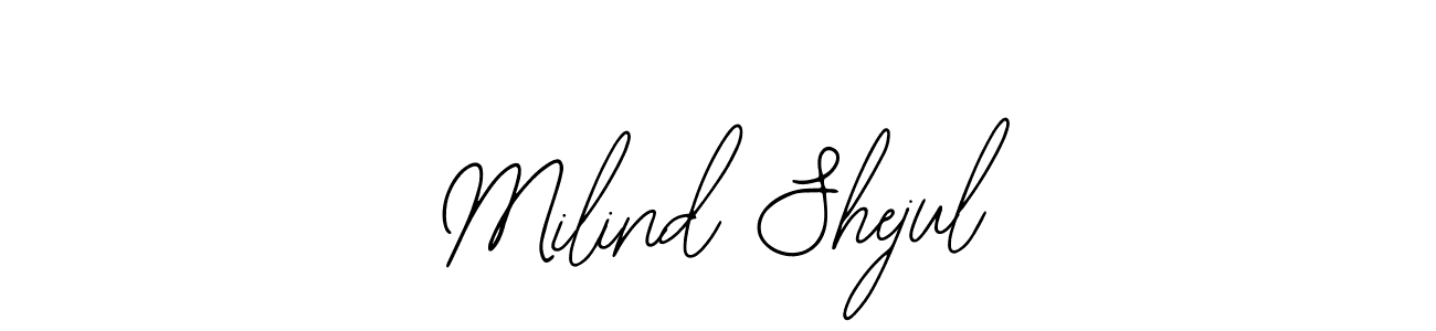 It looks lik you need a new signature style for name Milind Shejul. Design unique handwritten (Bearetta-2O07w) signature with our free signature maker in just a few clicks. Milind Shejul signature style 12 images and pictures png