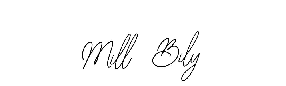 Also we have Mill  Bily name is the best signature style. Create professional handwritten signature collection using Bearetta-2O07w autograph style. Mill  Bily signature style 12 images and pictures png