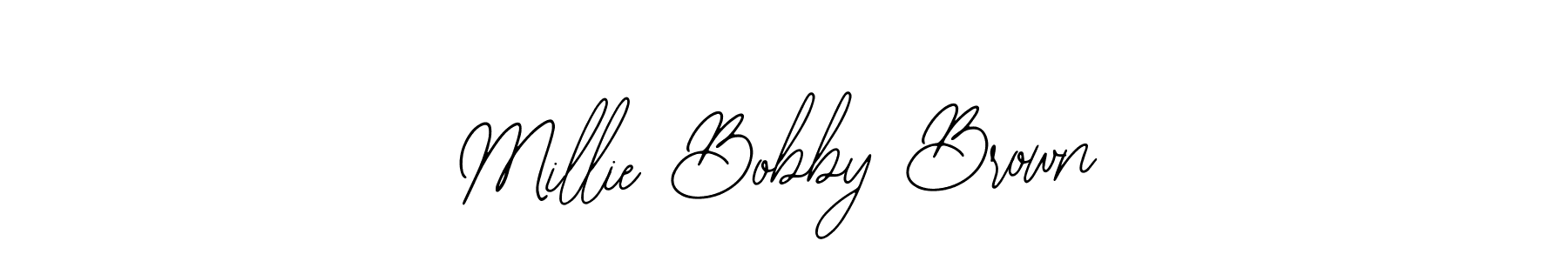 Check out images of Autograph of Millie Bobby Brown name. Actor Millie Bobby Brown Signature Style. Bearetta-2O07w is a professional sign style online. Millie Bobby Brown signature style 12 images and pictures png