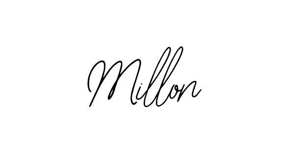 Make a beautiful signature design for name Millon. Use this online signature maker to create a handwritten signature for free. Millon signature style 12 images and pictures png