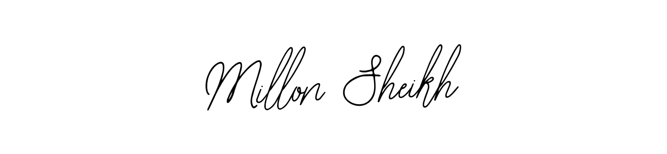 Here are the top 10 professional signature styles for the name Millon Sheikh. These are the best autograph styles you can use for your name. Millon Sheikh signature style 12 images and pictures png