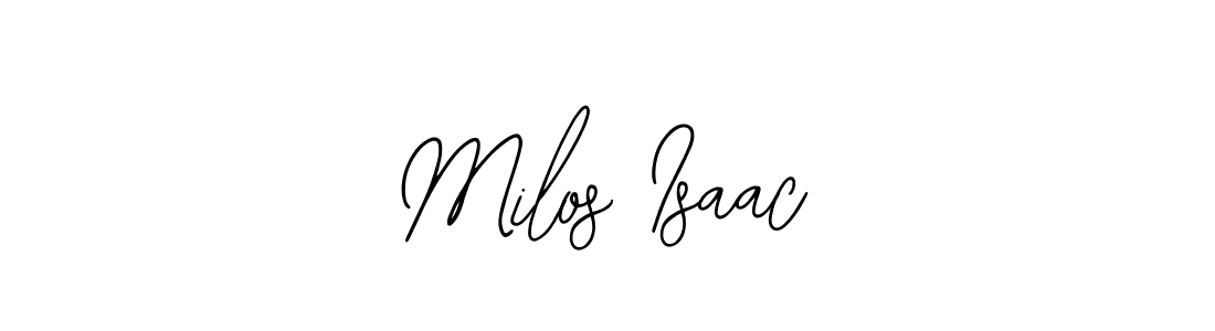 This is the best signature style for the Milos Isaac name. Also you like these signature font (Bearetta-2O07w). Mix name signature. Milos Isaac signature style 12 images and pictures png