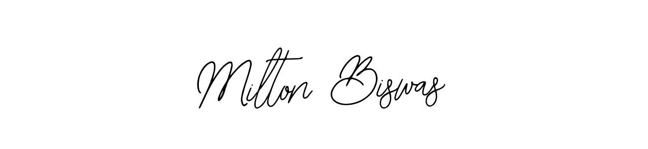 It looks lik you need a new signature style for name Milton Biswas. Design unique handwritten (Bearetta-2O07w) signature with our free signature maker in just a few clicks. Milton Biswas signature style 12 images and pictures png