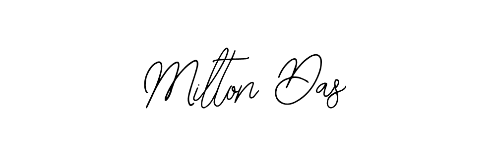 Create a beautiful signature design for name Milton Das. With this signature (Bearetta-2O07w) fonts, you can make a handwritten signature for free. Milton Das signature style 12 images and pictures png