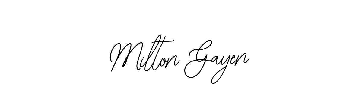 You can use this online signature creator to create a handwritten signature for the name Milton Gayen. This is the best online autograph maker. Milton Gayen signature style 12 images and pictures png