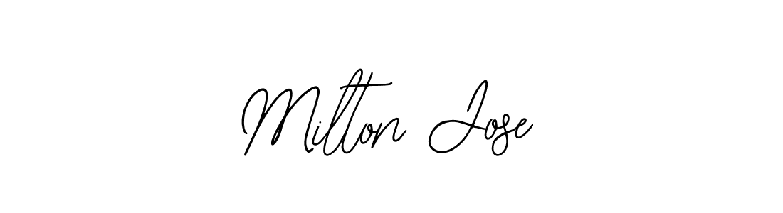 Make a short Milton Jose signature style. Manage your documents anywhere anytime using Bearetta-2O07w. Create and add eSignatures, submit forms, share and send files easily. Milton Jose signature style 12 images and pictures png