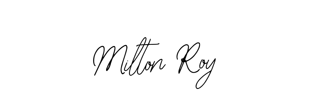 It looks lik you need a new signature style for name Milton Roy. Design unique handwritten (Bearetta-2O07w) signature with our free signature maker in just a few clicks. Milton Roy signature style 12 images and pictures png