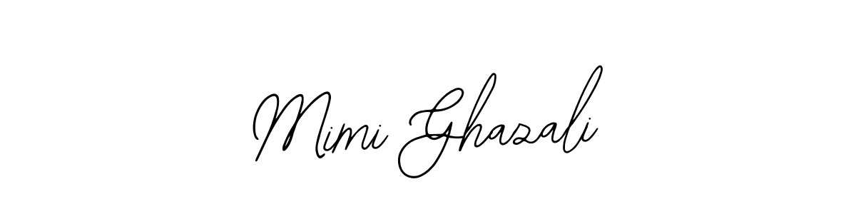 Also You can easily find your signature by using the search form. We will create Mimi Ghazali name handwritten signature images for you free of cost using Bearetta-2O07w sign style. Mimi Ghazali signature style 12 images and pictures png