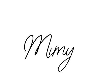 Make a beautiful signature design for name Mimy. With this signature (Bearetta-2O07w) style, you can create a handwritten signature for free. Mimy signature style 12 images and pictures png