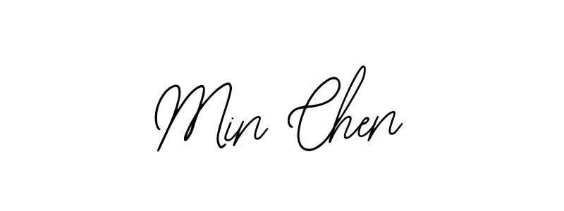 Make a beautiful signature design for name Min Chen. With this signature (Bearetta-2O07w) style, you can create a handwritten signature for free. Min Chen signature style 12 images and pictures png