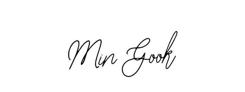 Similarly Bearetta-2O07w is the best handwritten signature design. Signature creator online .You can use it as an online autograph creator for name Min Gook. Min Gook signature style 12 images and pictures png