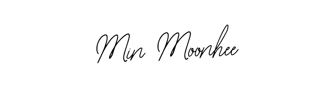 if you are searching for the best signature style for your name Min Moonhee. so please give up your signature search. here we have designed multiple signature styles  using Bearetta-2O07w. Min Moonhee signature style 12 images and pictures png