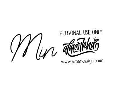 Design your own signature with our free online signature maker. With this signature software, you can create a handwritten (Bearetta-2O07w) signature for name Min2. Min2 signature style 12 images and pictures png