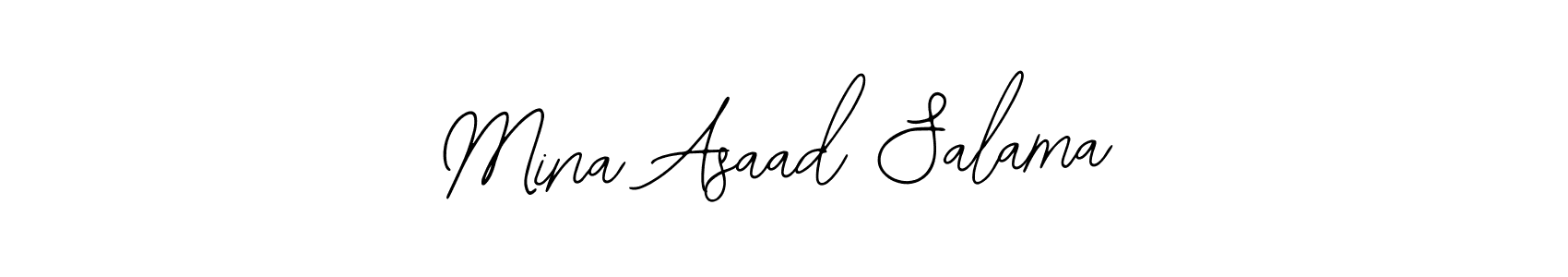 Check out images of Autograph of Mina Asaad Salama name. Actor Mina Asaad Salama Signature Style. Bearetta-2O07w is a professional sign style online. Mina Asaad Salama signature style 12 images and pictures png