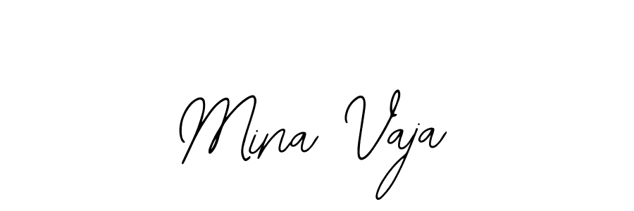 Check out images of Autograph of Mina Vaja name. Actor Mina Vaja Signature Style. Bearetta-2O07w is a professional sign style online. Mina Vaja signature style 12 images and pictures png