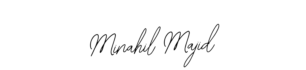 It looks lik you need a new signature style for name Minahil Majid. Design unique handwritten (Bearetta-2O07w) signature with our free signature maker in just a few clicks. Minahil Majid signature style 12 images and pictures png