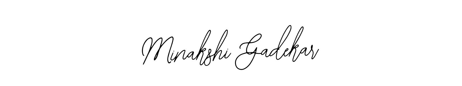 Make a beautiful signature design for name Minakshi Gadekar. Use this online signature maker to create a handwritten signature for free. Minakshi Gadekar signature style 12 images and pictures png