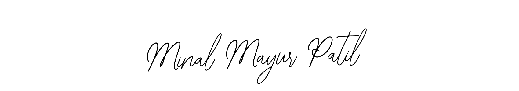 You can use this online signature creator to create a handwritten signature for the name Minal Mayur Patil. This is the best online autograph maker. Minal Mayur Patil signature style 12 images and pictures png