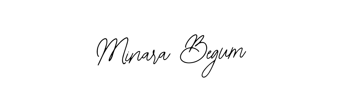 if you are searching for the best signature style for your name Minara Begum. so please give up your signature search. here we have designed multiple signature styles  using Bearetta-2O07w. Minara Begum signature style 12 images and pictures png