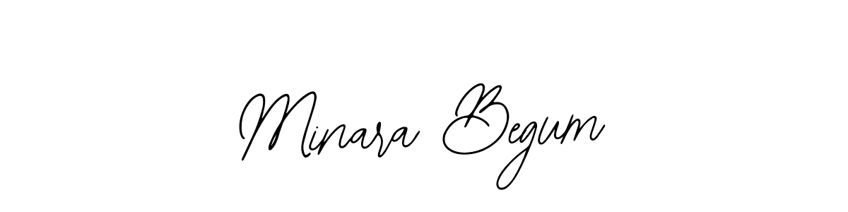 if you are searching for the best signature style for your name Minara Begum. so please give up your signature search. here we have designed multiple signature styles  using Bearetta-2O07w. Minara Begum signature style 12 images and pictures png