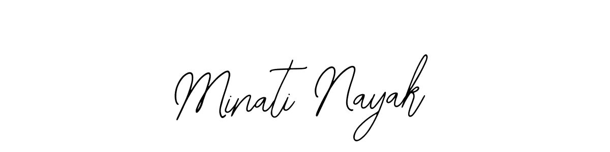 Make a short Minati Nayak signature style. Manage your documents anywhere anytime using Bearetta-2O07w. Create and add eSignatures, submit forms, share and send files easily. Minati Nayak signature style 12 images and pictures png