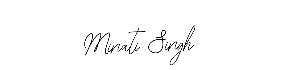 if you are searching for the best signature style for your name Minati Singh. so please give up your signature search. here we have designed multiple signature styles  using Bearetta-2O07w. Minati Singh signature style 12 images and pictures png